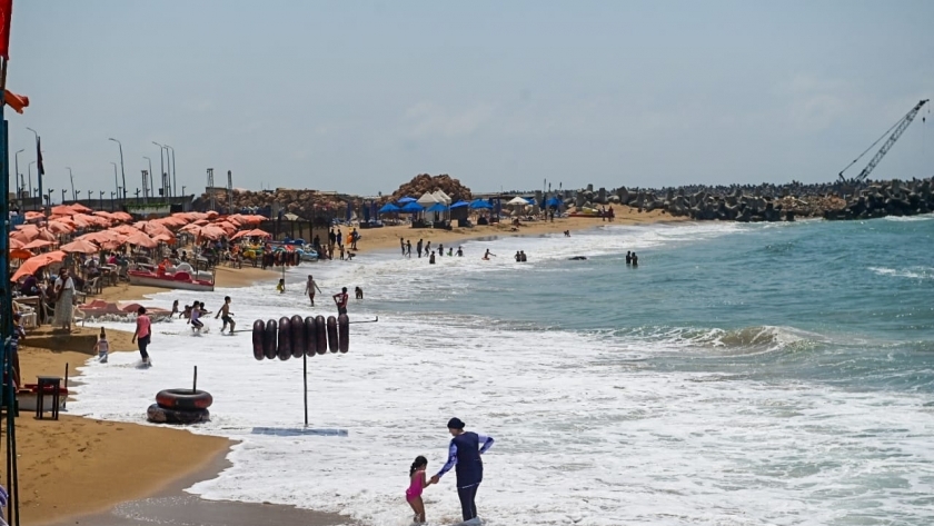 شواطئ الإسكندرية خلال مصيف 2022