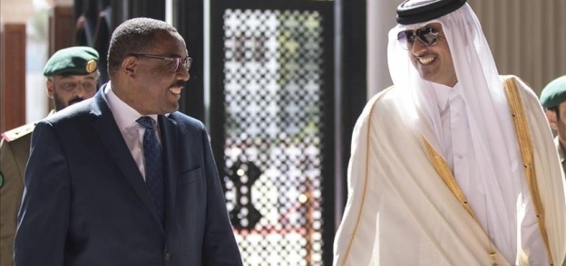رئيس الوزراء الأثيوبي وأمير قطر