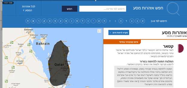 موقع إسرائيلي يحذر من السفر إلى قطر