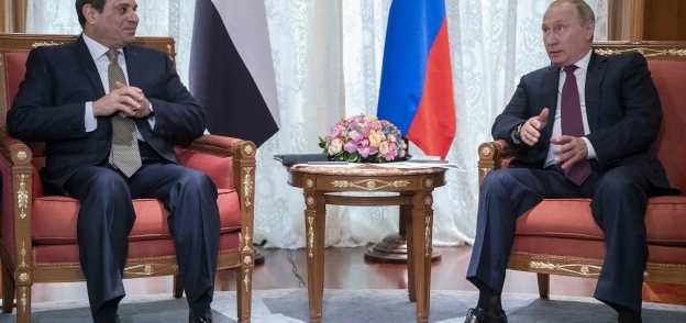 الرئيس الروسى «بوتين» خلال لقائه الرئيس «السيسى»
