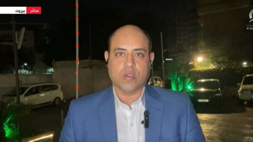 أحمد سنجاب مراسل «القاهرة الإخبارية» في لبنان