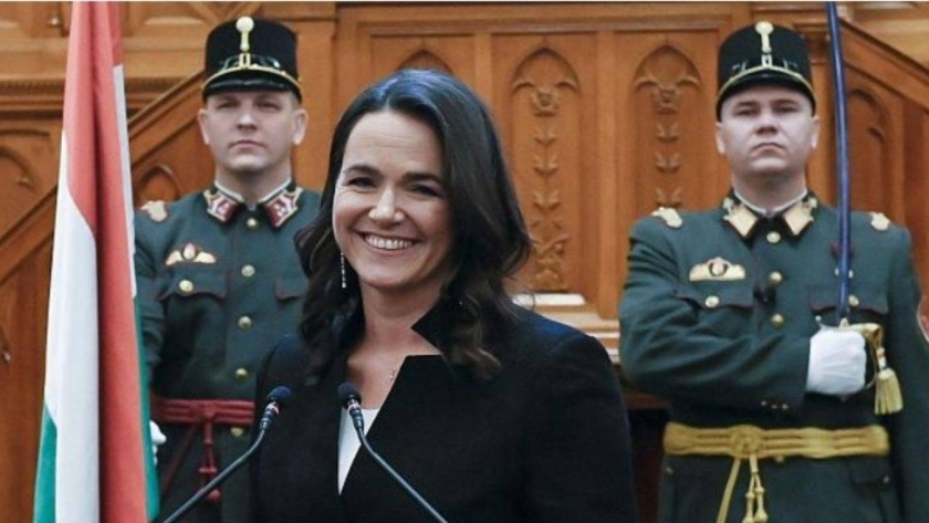 رئيسة المجر كاتالينا نوفاك