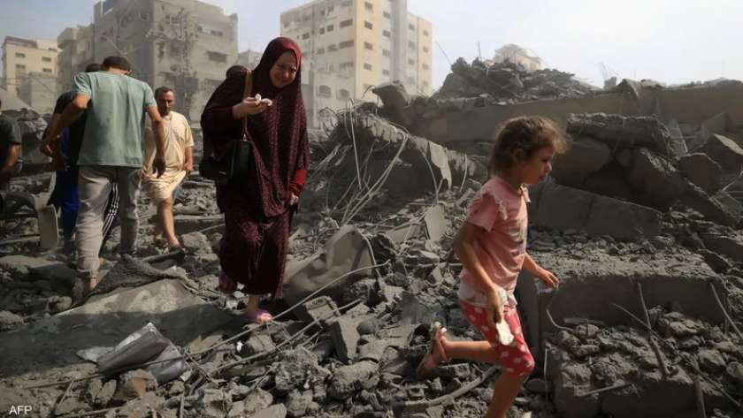 أهالي غزة - صورة أرشيفية