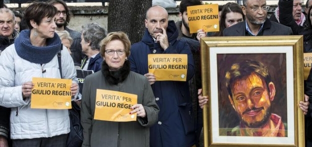 وقفة لإيطاليين تضامناً مع قضية «ريجينى» «صورة أرشيفية»