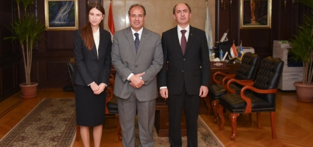 محافظ الإسكندرية يستقبل سفير أوكرانيا بمصر