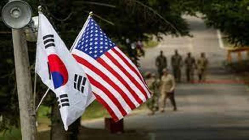 أعلام كوريا الجنوبية- الولايات المتحدة