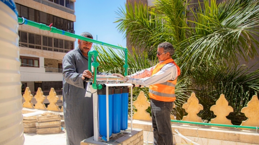 شركة الصرف الصحى بالإسكندرية تنشئ اول محطة معالجة لمياه الوضوء