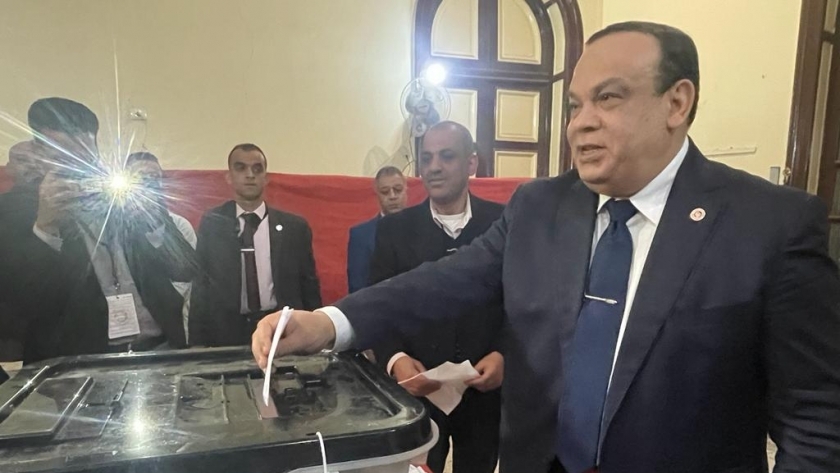 حازم بدوي رئيس مجلس إداره الهيئة الوطنية للانتخابات