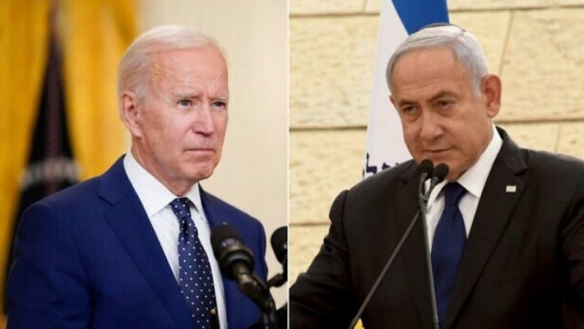 رئيس الوزراء الإسرائيلي والرئيس الأمريكي