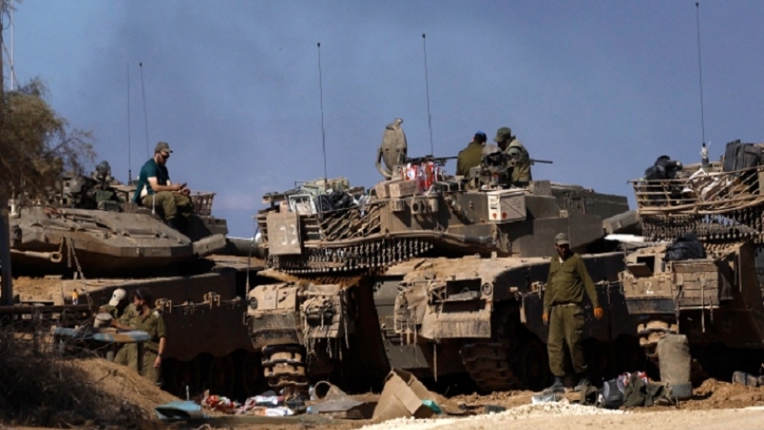 الآليات العسكرية الإسرائيلية