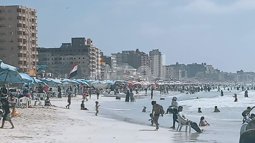 شاطئ بالإسكندرية - أرشيفية