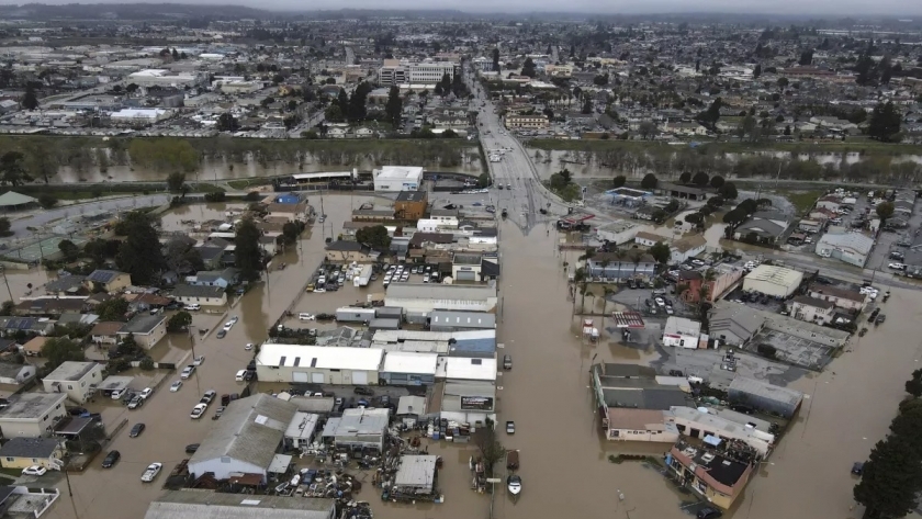 فيضانات كاليفورنيا - أرشيفية