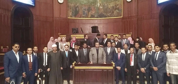 وفد من طلاب كلية الحقوق بسوهاج يزور مجلس النواب