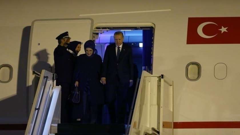 وصول أردوغان لمطار الملك عبدالعزيز الدولي في جدة