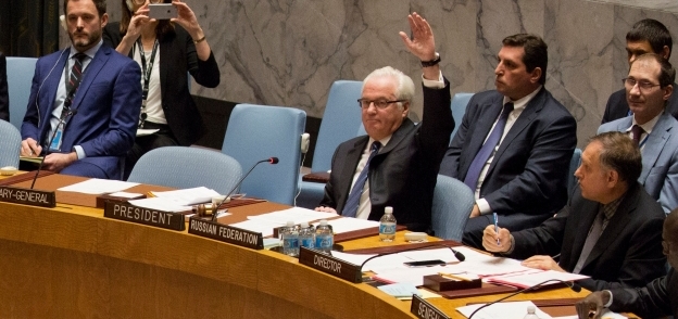 جانب من تصويت مجلس الأمن