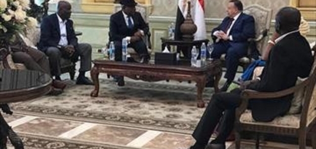رئيس البرلمان الغاني أثناء زيارته