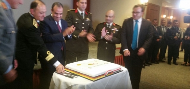 الملحق العسكري والسفارة المصرية بألمانيا تحتفل بالذكري ال٤٤لحرب اكتوبر