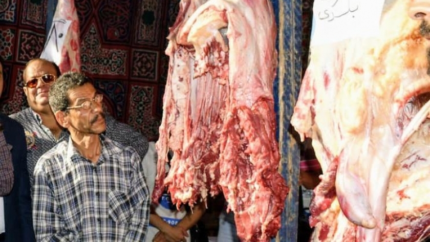 حملات مكثفة فى المحافظات لضبط شوادر اللحوم قبل العيد