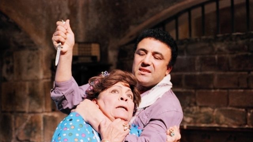 عماد محرم في مشهد من فيلم العفاريت