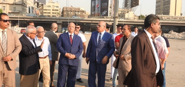 خالد عبد العال خلال الجولة