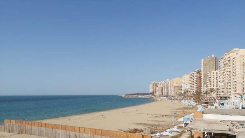 شواطئ الإسكندرية مغلقة أمام الزوار في عيد شم النسيم