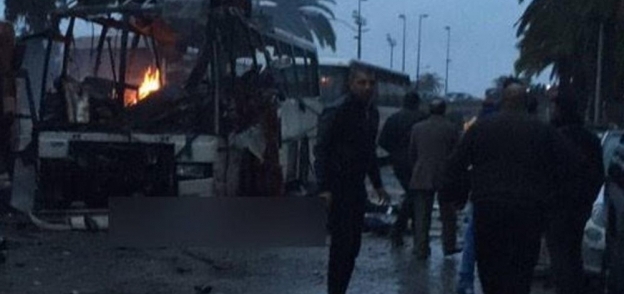 انفجار حافلة تونس