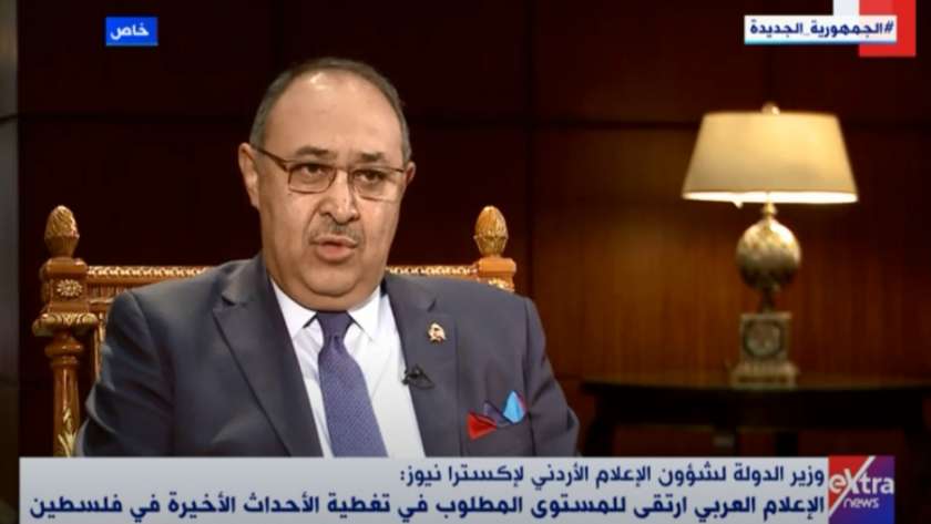 صخر دودين وزير الدولة لشئون الإعلام الأردني والناطق الرسمي باسم الحكومة الأردنية