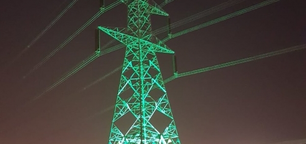 أعمدة الكهرباء بمدينة الرياض