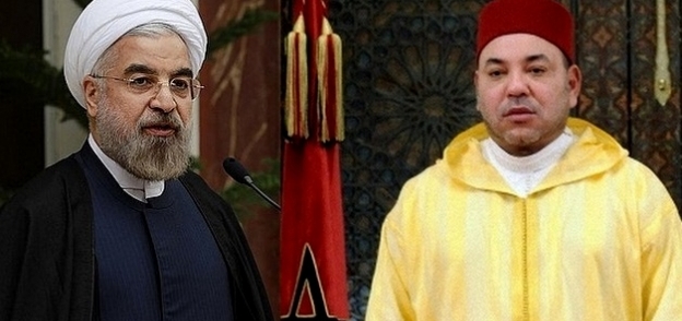 ملك المغرب والرئيس الإيراني