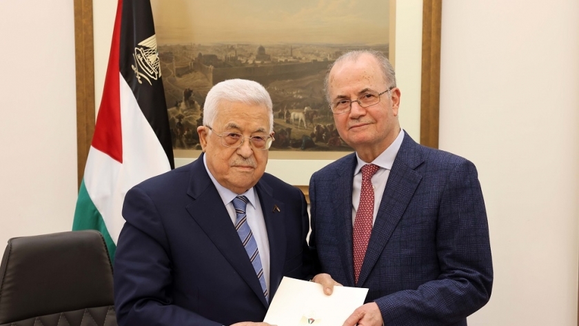 أبومازن ورئيس الوزراء الفلسطيني الجديد