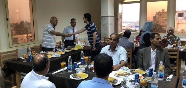جامعة كفر الشيخ تنظم إفطار جماعي