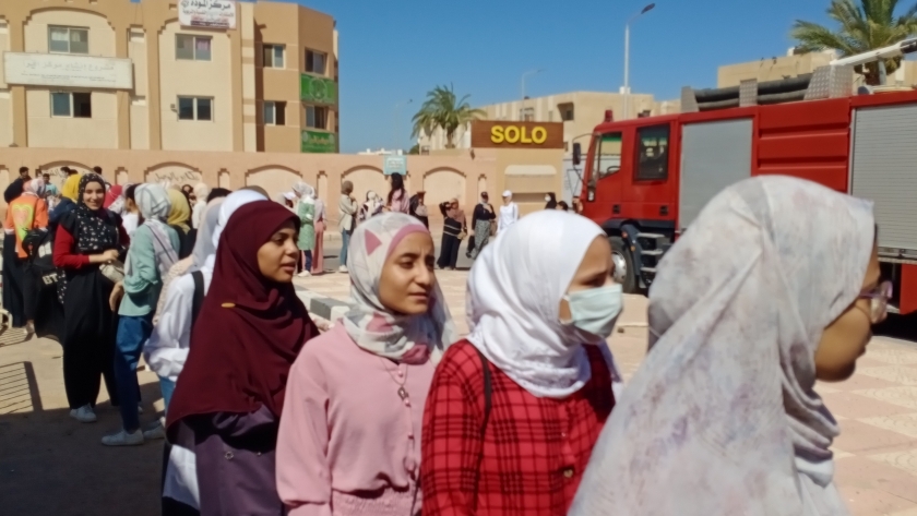 انطلاق امتحانات الثانويه العامه في جنوب سيناء