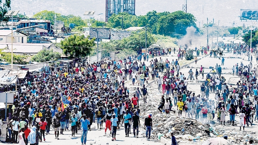 مظاهرات في هايتي للمطالبة بتنحي رئيس البلاد