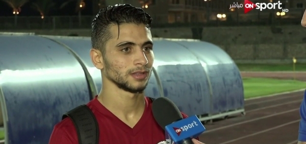 محمد محمود لاعب النادي الأهلي الجديد