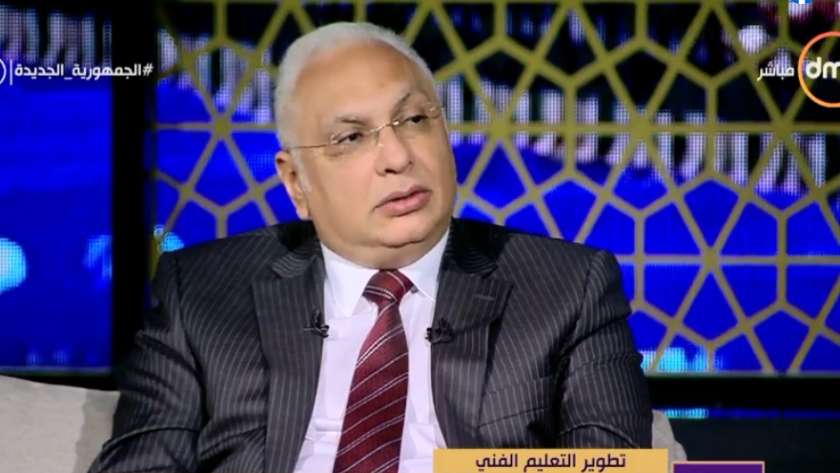 الدكتور عمرو بصيلة.. رئيس الادارة المركزية للتعليم الفني بوزارة التربية والتعليم
