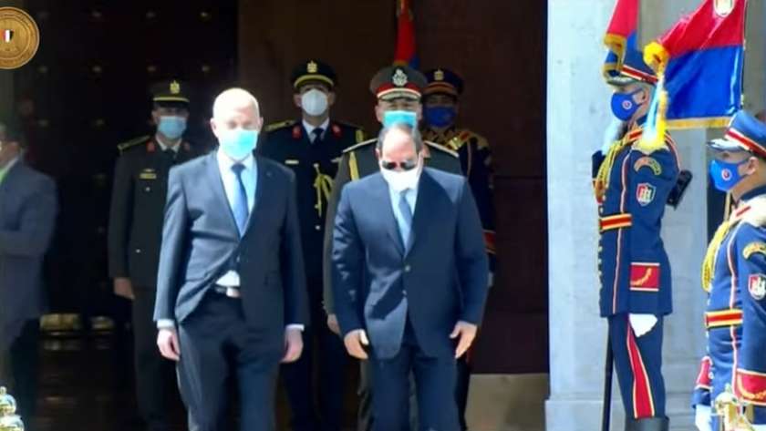 الرئيس التونسي والرئيس السيسي