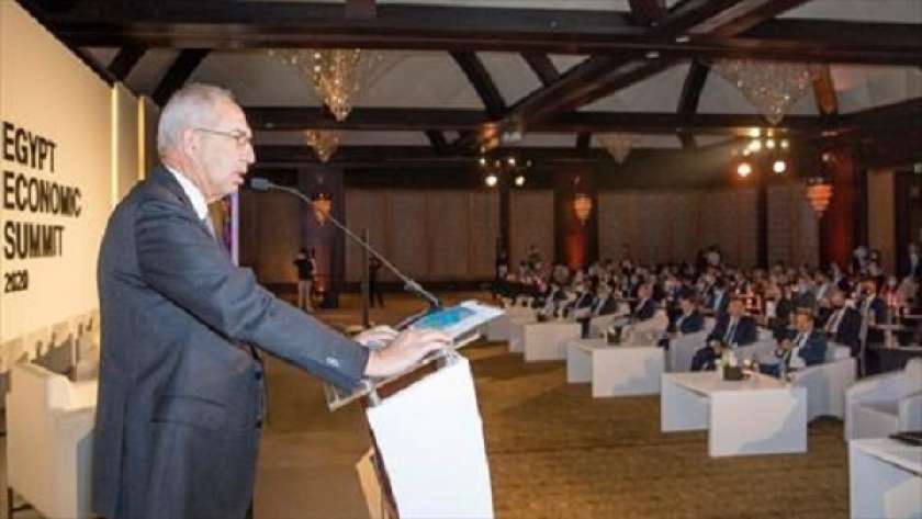 «زكى» خلال كلمته فى مؤتمر «قمة مصر الاقتصادية»، أمس