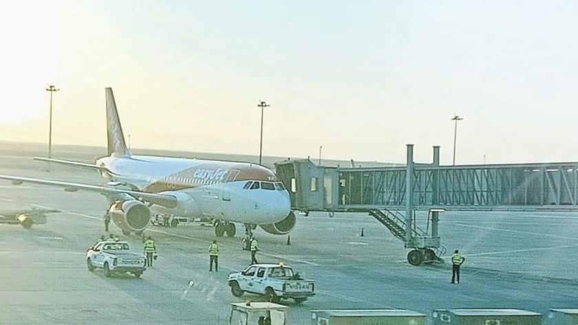 مطار الغردقة ومرسى علم الدولي يستقبل عدد من الرحلات الجوية