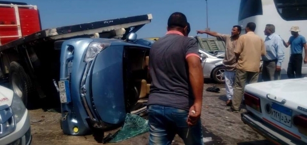 مصرع شخص "مجهول" وإصابة 5 أخرين في حادث تصادم غرب الإسكندرية