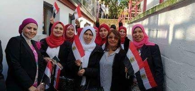مشاركة المرأة المصرية فى الانتخابات