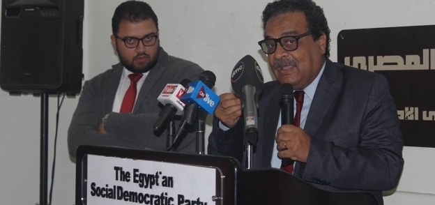 فريد زهران ، رئيس الحزب المصري الديمقراطي الاجتماعي