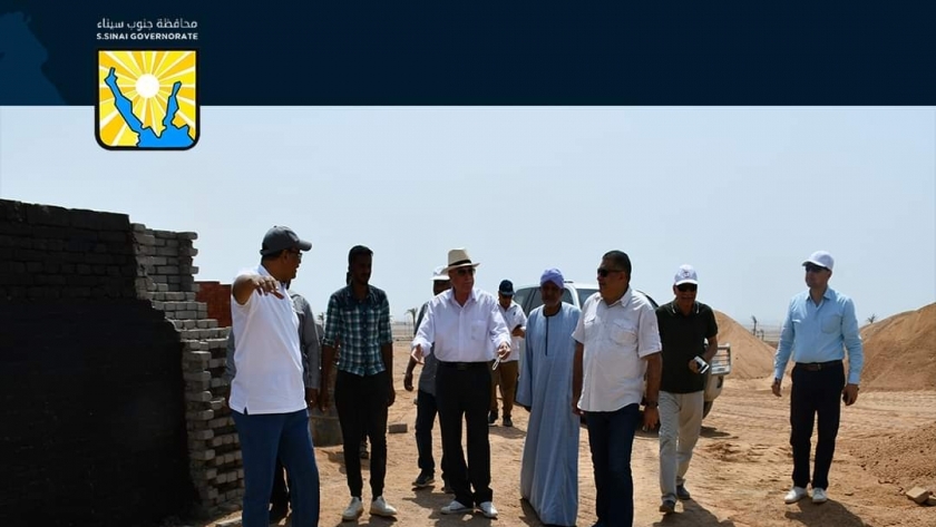 محافظ جنوب سيناء يتفقد مشروعات خدمية وتنموية بشرم الشيخ
