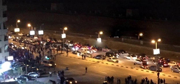 صورة من حادث شارع الخمسين