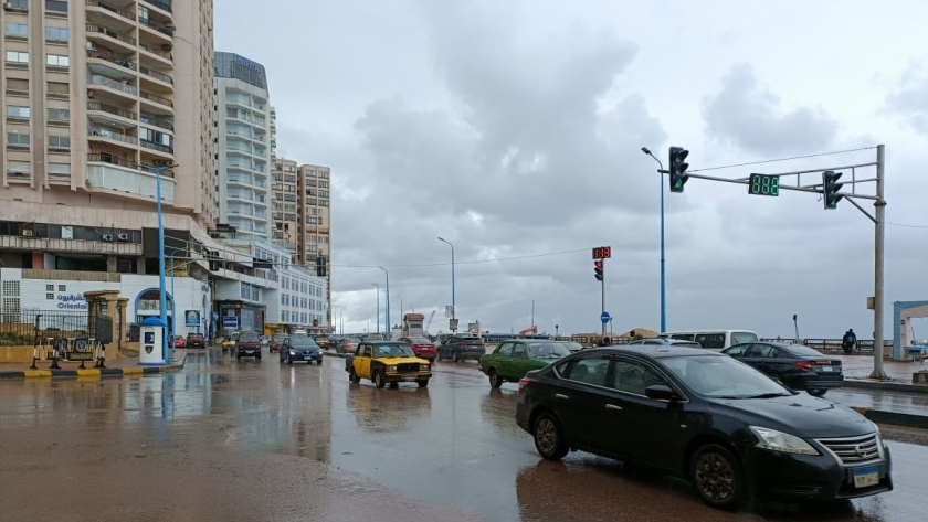 أمطار الإسكندرية هل يوجد أمطار