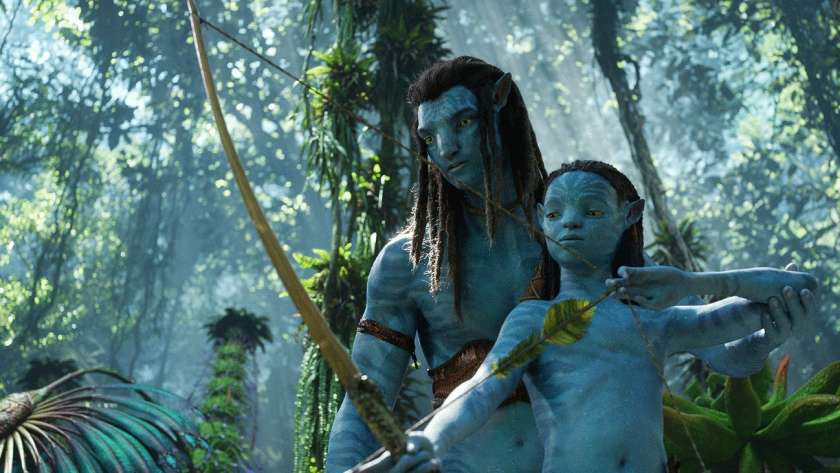 مشهد من فيلم «Avatar: The Way of Water»