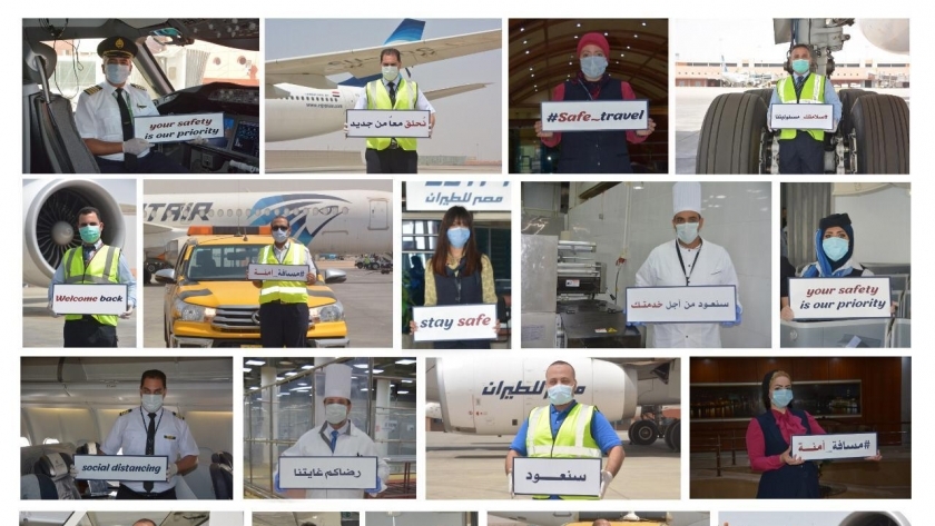 مطار القاهرة يستقبل 876 مصري عائدين من المملكة العربيةالسعودية والكويت
