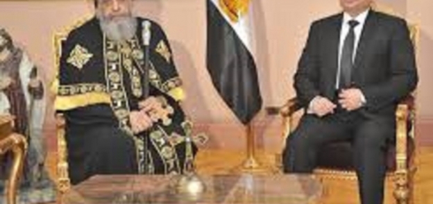 الرئيس عبد الفتاح السيسى والبابا تواضروس