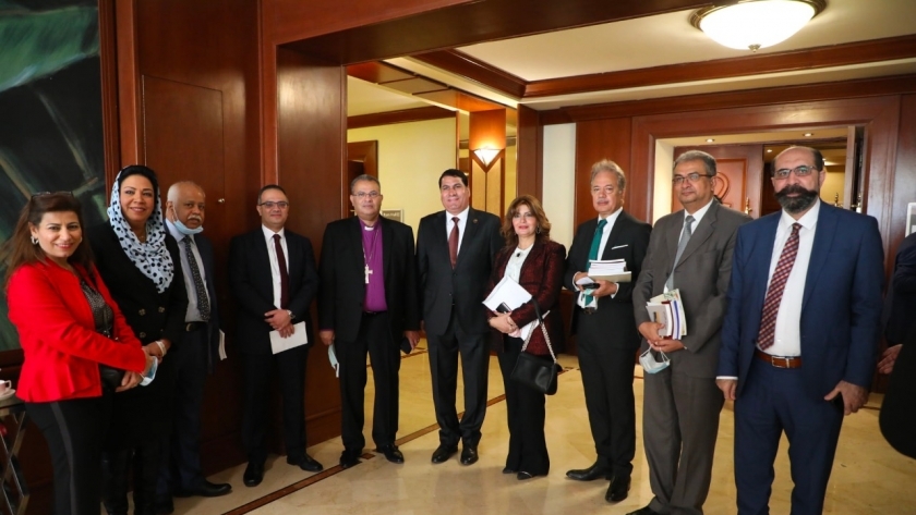 رئيس الإنجيلية يختتم مؤتمر «آفاق بناء السلام» في الأردن
