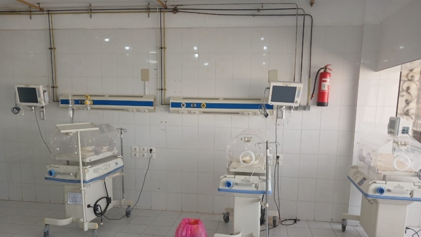 تجهيز جناح جديد بوحدة الحضانات بمستشفى السويس