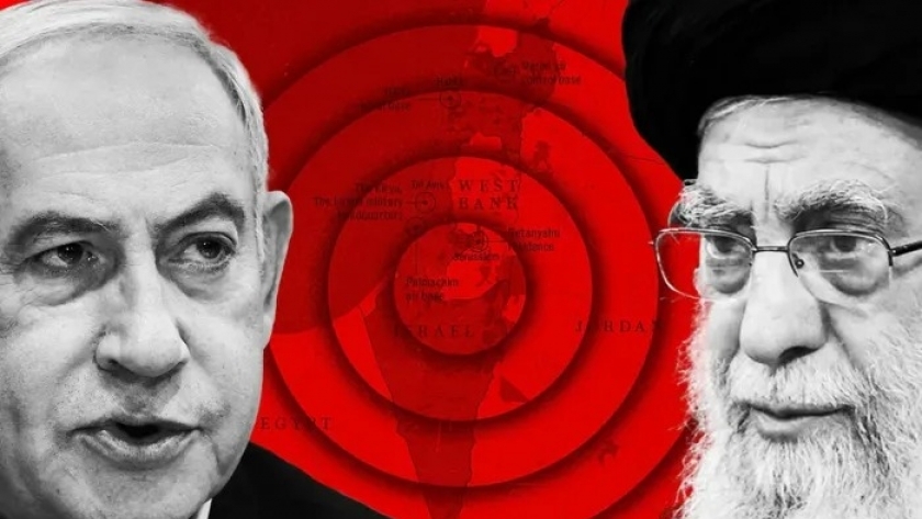 المرشد الأعلى فى إيران علي خامنئي ورئيس وزراء الاحتلال الإسرائيلى بنيامين نتنياهو